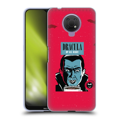Universal Monsters Dracula Up All Night Soft Gel Case for Nokia G10