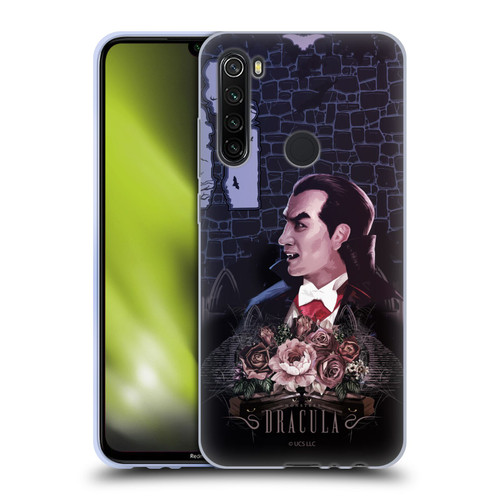 Universal Monsters Dracula Key Art Soft Gel Case for Xiaomi Redmi Note 8T