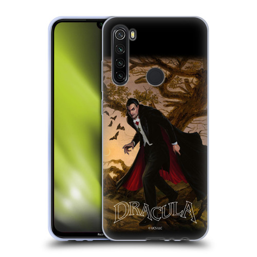 Universal Monsters Dracula Portrait Soft Gel Case for Xiaomi Redmi Note 8T