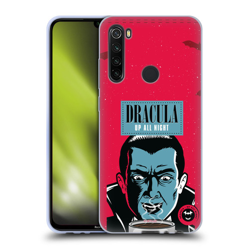 Universal Monsters Dracula Up All Night Soft Gel Case for Xiaomi Redmi Note 8T