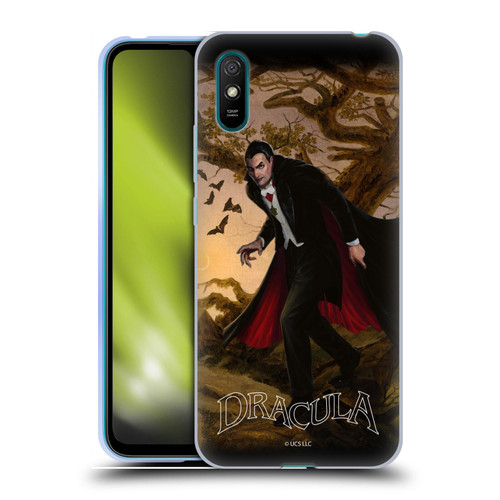 Universal Monsters Dracula Portrait Soft Gel Case for Xiaomi Redmi 9A / Redmi 9AT