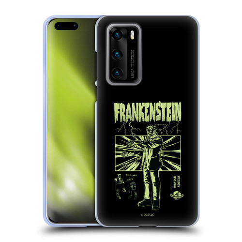Universal Monsters Frankenstein Lightning Soft Gel Case for Huawei P40 5G