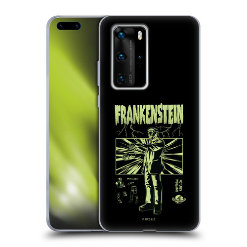 Universal Monsters Frankenstein Lightning Soft Gel Case for Huawei P40 Pro / P40 Pro Plus 5G