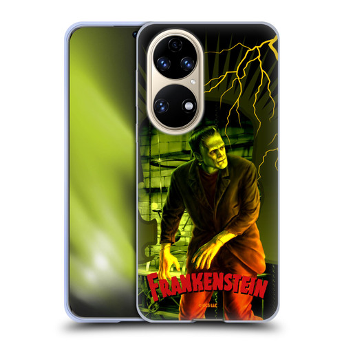 Universal Monsters Frankenstein Yellow Soft Gel Case for Huawei P50
