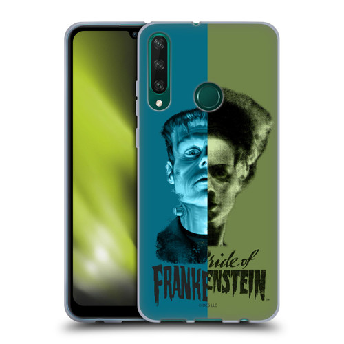 Universal Monsters Frankenstein Half Soft Gel Case for Huawei Y6p