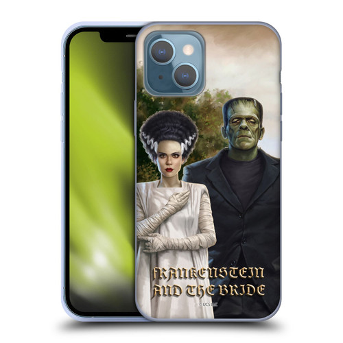Universal Monsters Frankenstein Photo Soft Gel Case for Apple iPhone 13