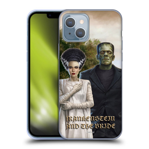 Universal Monsters Frankenstein Photo Soft Gel Case for Apple iPhone 14