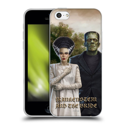 Universal Monsters Frankenstein Photo Soft Gel Case for Apple iPhone 5c