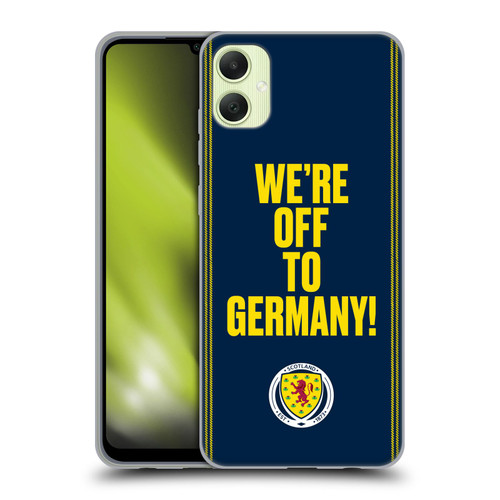 Scotland National Football Team Graphics We're Off To Germany Soft Gel Case for Samsung Galaxy A05
