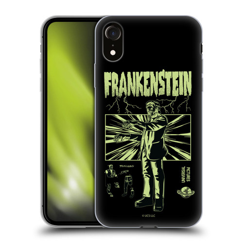 Universal Monsters Frankenstein Lightning Soft Gel Case for Apple iPhone XR