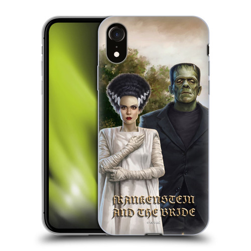 Universal Monsters Frankenstein Photo Soft Gel Case for Apple iPhone XR