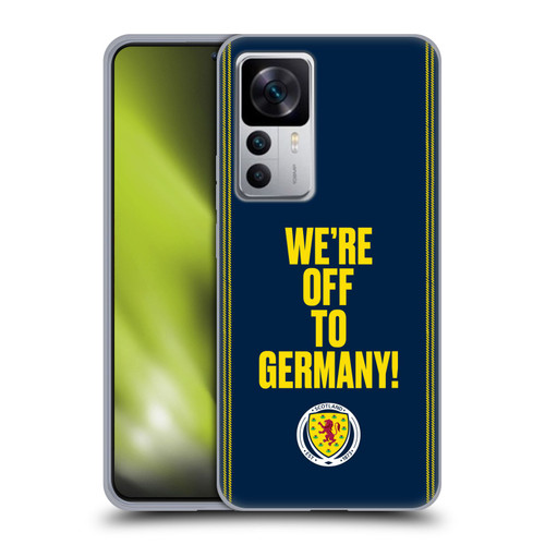 Scotland National Football Team Graphics We're Off To Germany Soft Gel Case for Xiaomi 12T 5G / 12T Pro 5G / Redmi K50 Ultra 5G