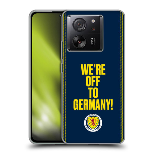 Scotland National Football Team Graphics We're Off To Germany Soft Gel Case for Xiaomi 13T 5G / 13T Pro 5G