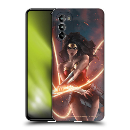 Wonder Woman DC Comics Comic Book Cover Dark Nights Death Metal #1 Soft Gel Case for Motorola Moto G82 5G