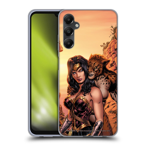 Wonder Woman DC Comics Comic Book Cover Rebirth #3 Cheetah Soft Gel Case for Samsung Galaxy A05s