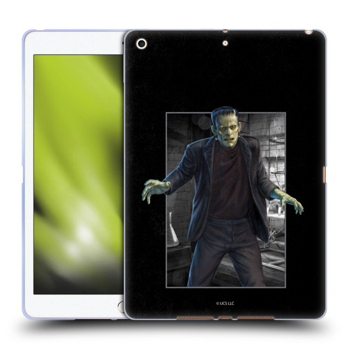Universal Monsters Frankenstein Frame Soft Gel Case for Apple iPad 10.2 2019/2020/2021