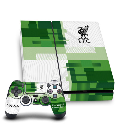 Liverpool Football Club 2023/24 Away Kit Vinyl Sticker Skin Decal Cover for Sony PS4 Console & Controller