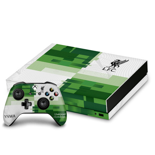 Liverpool Football Club 2023/24 Away Kit Vinyl Sticker Skin Decal Cover for Microsoft Xbox One X Bundle