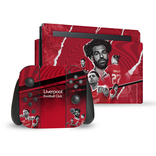 Liverpool Football Club 2023/24 Players Vinyl Sticker Skin Decal Cover for Nintendo Switch Bundle