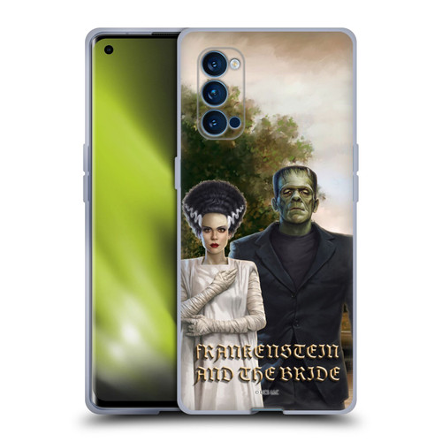 Universal Monsters Frankenstein Photo Soft Gel Case for OPPO Reno 4 Pro 5G