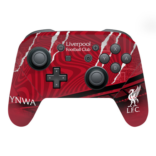 Liverpool Football Club 2023/24 Logo Stadium Vinyl Sticker Skin Decal Cover for Nintendo Switch Pro Controller