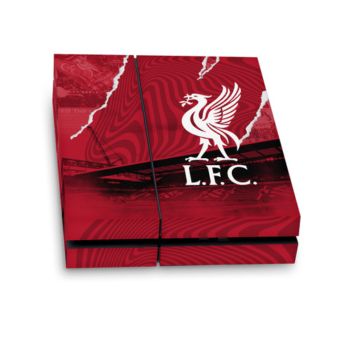 Liverpool Football Club 2023/24 Logo Stadium Vinyl Sticker Skin Decal Cover for Sony PS4 Console