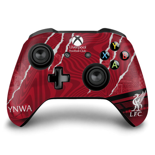 Liverpool Football Club 2023/24 Logo Stadium Vinyl Sticker Skin Decal Cover for Microsoft Xbox One S / X Controller