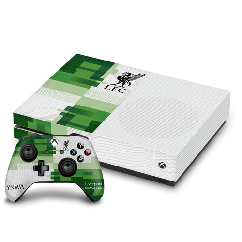 Liverpool Football Club 2023/24 Away Kit Vinyl Sticker Skin Decal Cover for Microsoft One S Console & Controller
