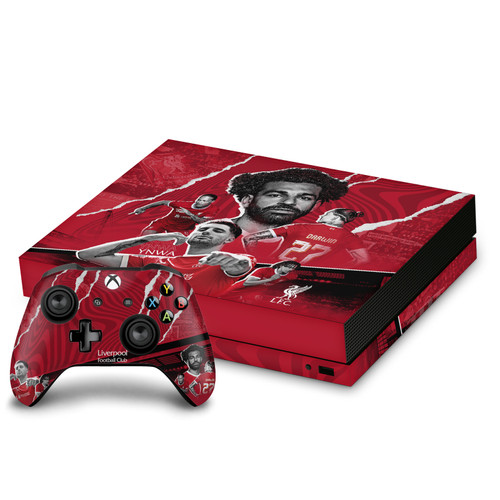 Liverpool Football Club 2023/24 Players Vinyl Sticker Skin Decal Cover for Microsoft Xbox One X Bundle