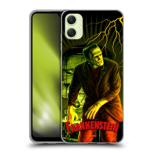 Universal Monsters Frankenstein Yellow Soft Gel Case for Samsung Galaxy A05