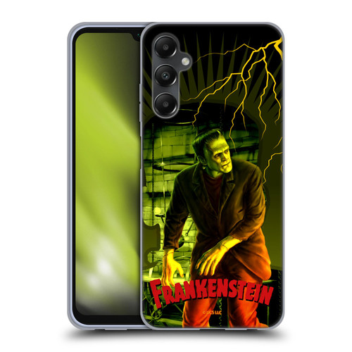 Universal Monsters Frankenstein Yellow Soft Gel Case for Samsung Galaxy A05s