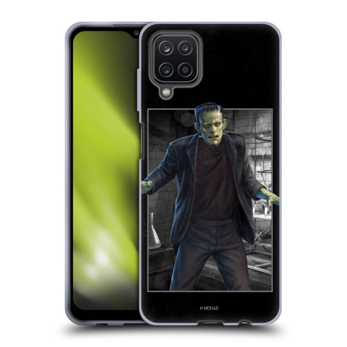 Universal Monsters Frankenstein Frame Soft Gel Case for Samsung Galaxy A12 (2020)