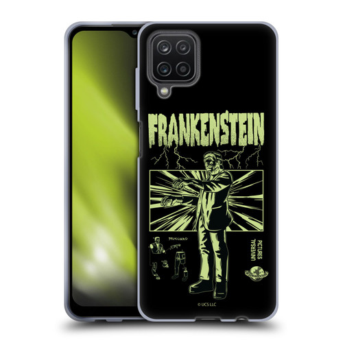 Universal Monsters Frankenstein Lightning Soft Gel Case for Samsung Galaxy A12 (2020)