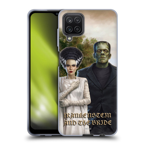 Universal Monsters Frankenstein Photo Soft Gel Case for Samsung Galaxy A12 (2020)