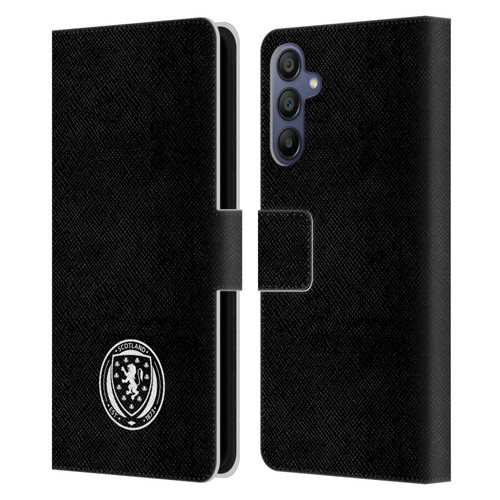 Scotland National Football Team Logo 2 Plain Leather Book Wallet Case Cover For Samsung Galaxy A15