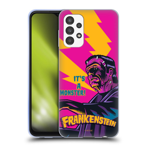 Universal Monsters Frankenstein It's A Monster Soft Gel Case for Samsung Galaxy A13 (2022)