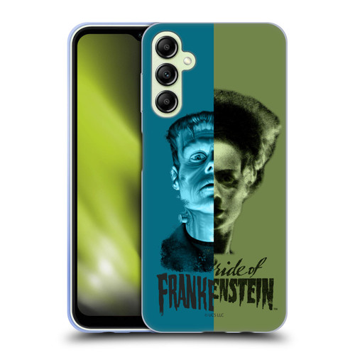 Universal Monsters Frankenstein Half Soft Gel Case for Samsung Galaxy A14 5G