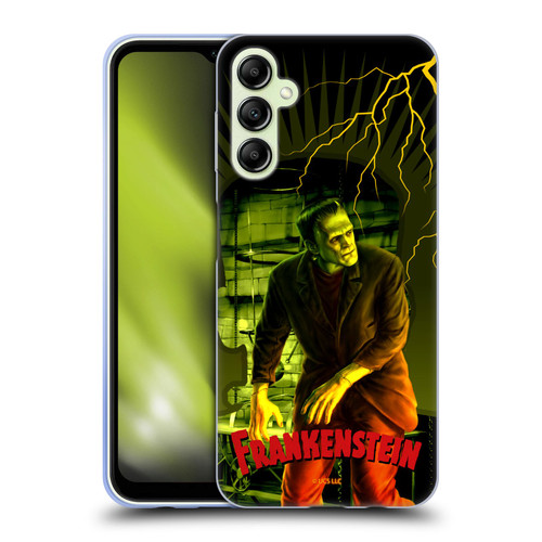 Universal Monsters Frankenstein Yellow Soft Gel Case for Samsung Galaxy A14 5G