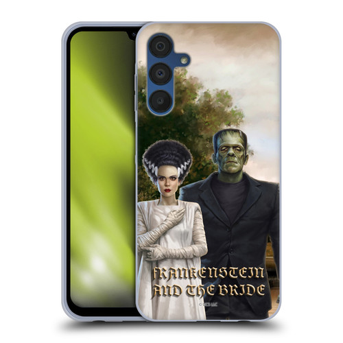 Universal Monsters Frankenstein Photo Soft Gel Case for Samsung Galaxy A15