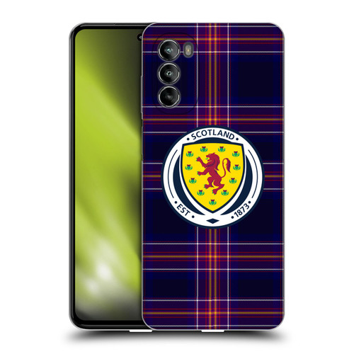 Scotland National Football Team Logo 2 Tartan Soft Gel Case for Motorola Moto G82 5G