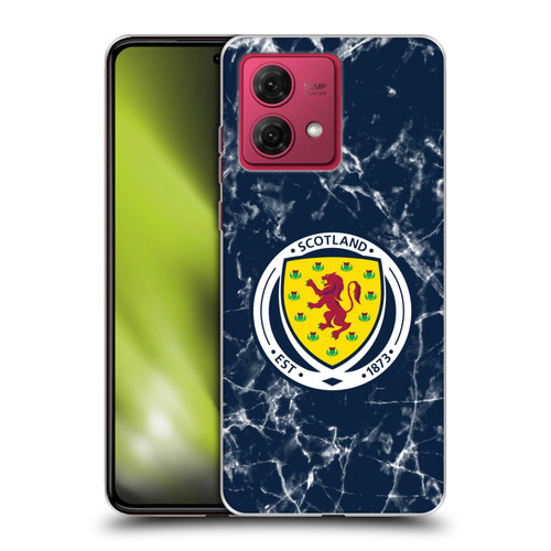 Scotland National Football Team Logo 2 Marble Soft Gel Case for Motorola Moto G84 5G