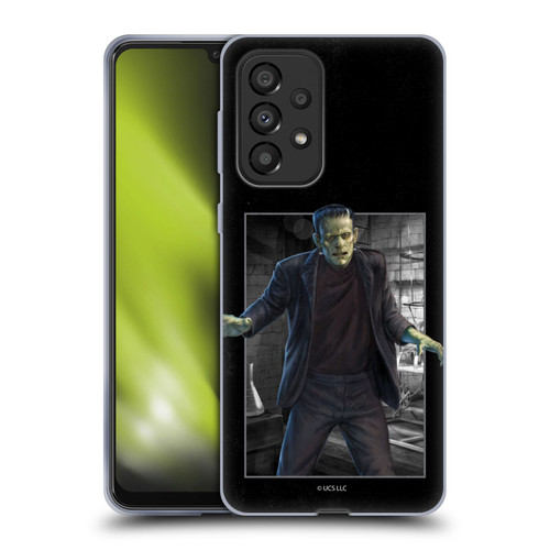 Universal Monsters Frankenstein Frame Soft Gel Case for Samsung Galaxy A33 5G (2022)