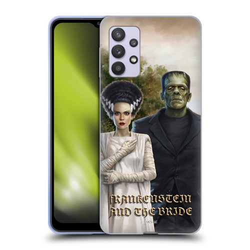 Universal Monsters Frankenstein Photo Soft Gel Case for Samsung Galaxy A32 5G / M32 5G (2021)