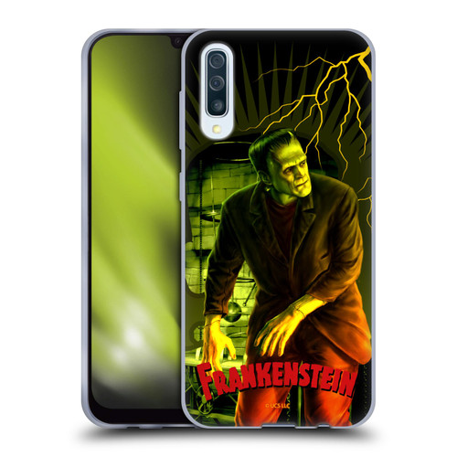 Universal Monsters Frankenstein Yellow Soft Gel Case for Samsung Galaxy A50/A30s (2019)