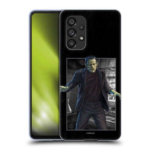 Universal Monsters Frankenstein Frame Soft Gel Case for Samsung Galaxy A53 5G (2022)