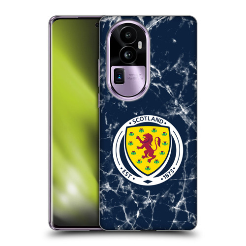 Scotland National Football Team Logo 2 Marble Soft Gel Case for OPPO Reno10 Pro+