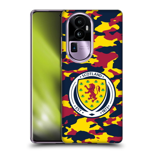 Scotland National Football Team Logo 2 Camouflage Soft Gel Case for OPPO Reno10 Pro+