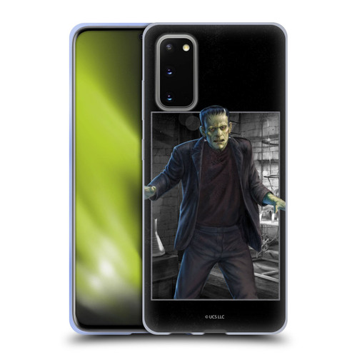 Universal Monsters Frankenstein Frame Soft Gel Case for Samsung Galaxy S20 / S20 5G