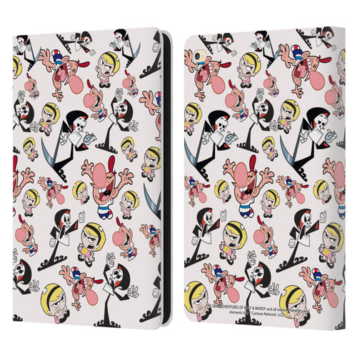 The Grim Adventures of Billy & Mandy Graphics Icons Leather Book Wallet Case Cover For Apple iPad Air 2 (2014)
