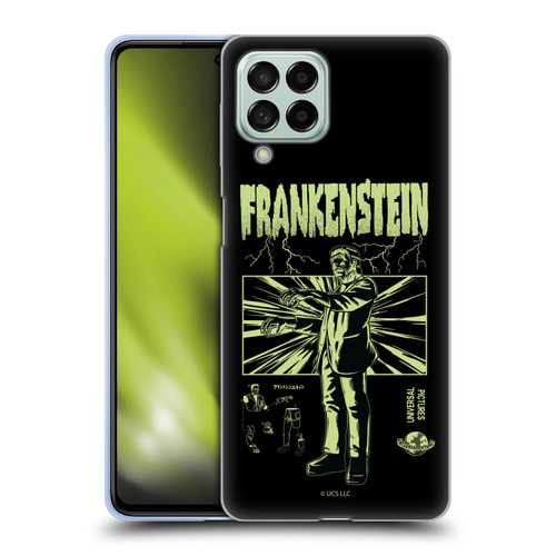 Universal Monsters Frankenstein Lightning Soft Gel Case for Samsung Galaxy M53 (2022)